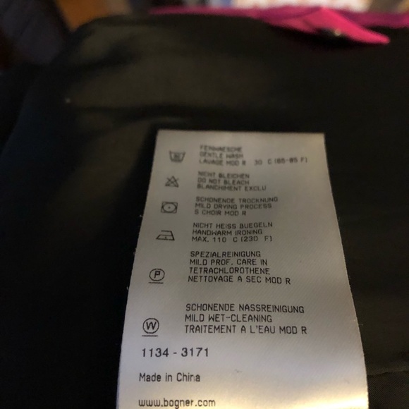 Bogner Designer Fire & Ice Jacket Size 4 XS - Picture 12 of 16